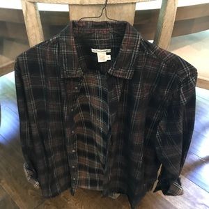 Carbon2Cobolt Flannel Button Down